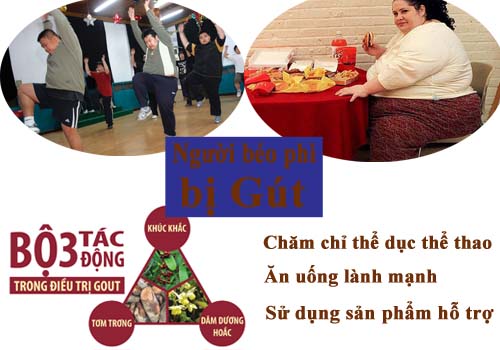 Bí quyết đẩy lùi bệnh gout ở người béo phì