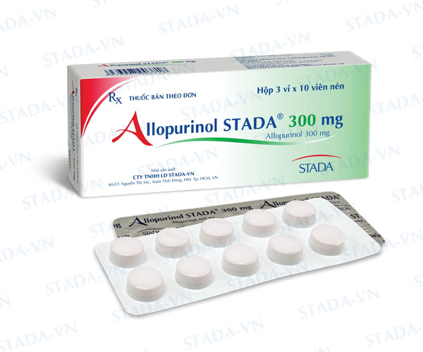 Allopurinol 300mg - dạng phiên viên nén