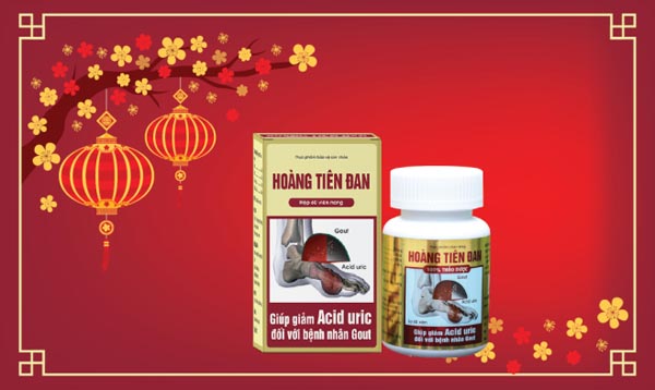 Hoàng Tiên Đan – Tiêu tan nỗi lo bệnh gút