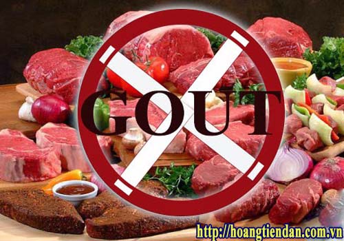 Bệnh gout kiêng ăn những gì