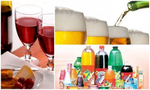 bệnh gout nên kiêng - rượu, bia, đồ uống có cồn