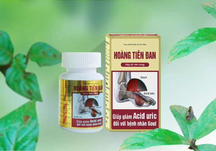 Sẩn phẩm hoàng tiên đan - Thuốc chữa gout hiệu quả