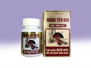 Hoàng tiên đan - tiêu tan nỗi lo bệnh gút