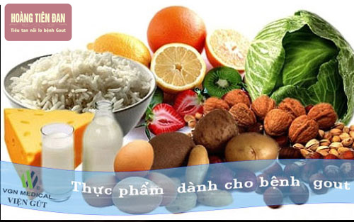 Sử dụng thực phẩm khoa học để phòng và điều trị bệnh gout hiệu quả