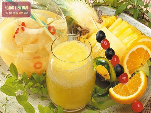 Nước lọc là loại nước cần thiết cho người bệnh gout