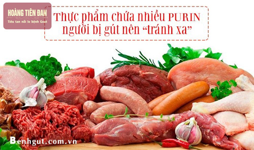 Hạn chế những thực phẩm có chứa nhiều purin để ngăn ngừa biến chứng bệnh gút