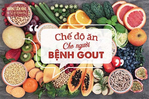 Tham khảo chế độ ăn cho bệnh nhân gout