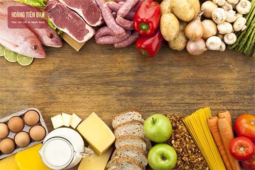 Cân bằng chế độ dinh dưỡng cho người bệnh gout