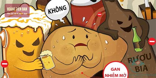 Bia, rượu lỗi sợ hai của gan, thận