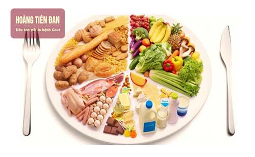 Bảng chế độ dinh dưỡng đảm bảo cho người bệnh gout