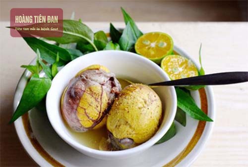 Người bị bệnh gout không nên ăn trứng lộn