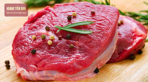 Thịt bò có chứa nhiều đạm không tốt cho người acid uric cao