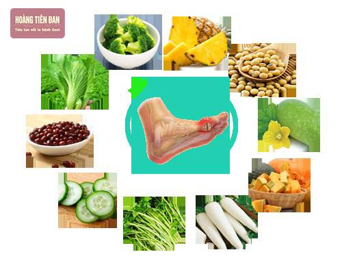 Cần có chế độ dinh dưỡng hợp lý cho người aicd uric máu cao