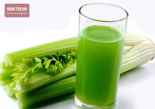 Có thể sử dụng nước ép rau cần tây giúp lợi tiểu