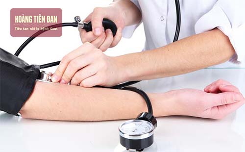 Biến chứng của bệnh gout dẫn đến huyết áp cao