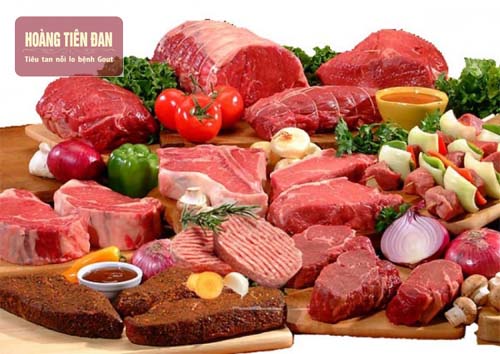 Hạn chế tối đa sử dụng thịt đỏ khi acid uric cao