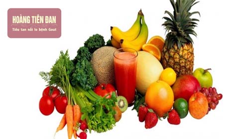  Ăn uống khoa học sẽ giúp giảm acid uric đáng kể
