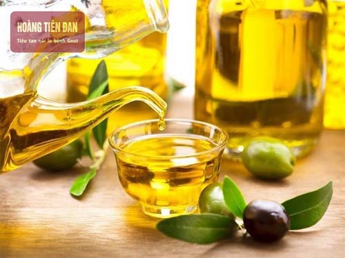 Dầu oliu giúp loại bỏ acid uric nhanh chóng