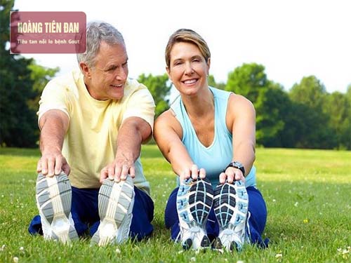 Tập thể dục thường xuyên giúp cơ thể khỏe mạnh và hạn chế đau nhức do gout