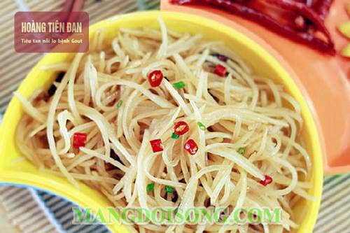 Món gỏi khoai tây ngon, bổ, rẻ