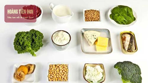 Không nên ăn hải sản cùng với những thực phẩm chứa nhiều canxi.