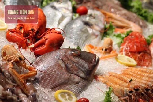 Người bị bệnh gout nên tránh xa các loại hải sản