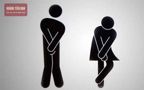 Nhịn tiểu cũng là một trong những nguyên nhân khiến bệnh gout ngày càng trẻ hóa