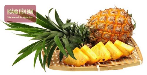 Ăn dứa rất tốt cho người bị sỏi thận, hỗ trợ điều trị bệnh tốt.