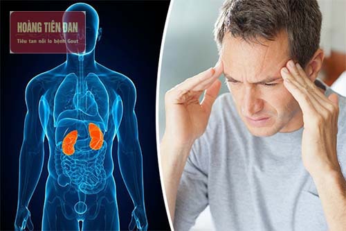 Suy thận khiến cơ thể suy giảm và mệt mỏi.