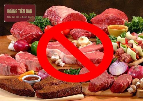 Ăn quá nhiều thực phẩm chứa purin khiến lượng acid uric tăng nhanh