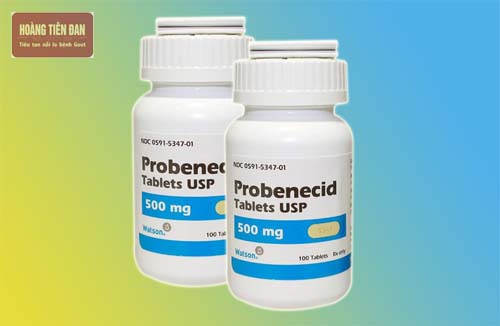 Probenecid – thuốc tăng thải acid uric