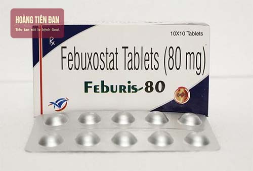 Thuốc Febuxosta được sử dụng trong điều trị bệnh gout