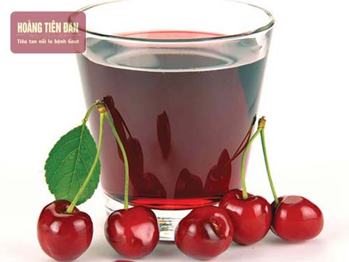    Nước ép từ quả cherry là thuốc giảm acid uric nhanh nhất từ tự nhiên