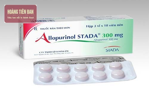   Thuốc Allopurinol có tác dụng giảm acid uric nhanh.