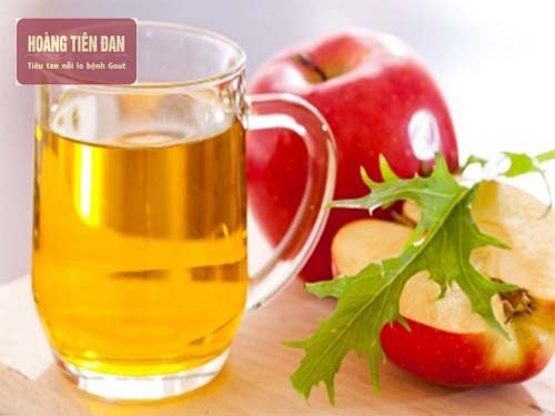 Giấm táo có nhiều cách sử dụng để hỗ trợ điều trị bệnh gout.