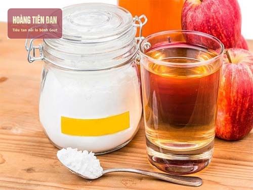 Hỗn hợp giấm táo và baking soda giúp cân bằng độ pH trong cơ thể.