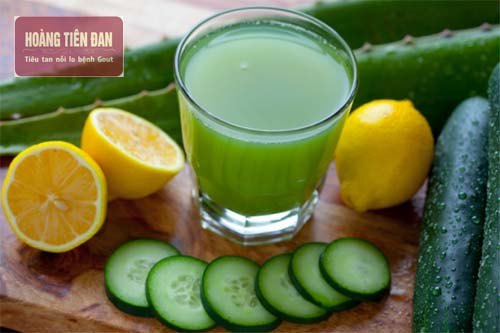 Nước ép dưa leo giúp làm sạch độc tố trong máu