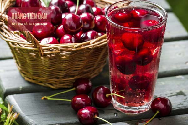 Quả cherry (anh đào) có tác dụng chống viêm rất tốt